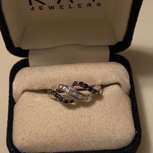 10k gold diamond ring